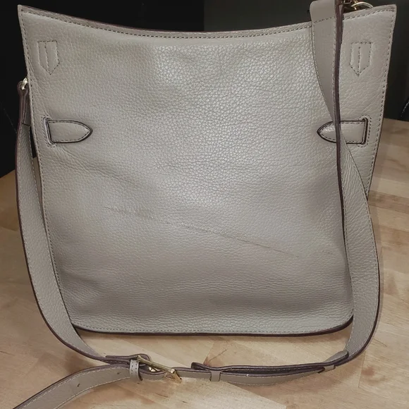 Hermes Ultraviolet Togo Leather Dove Gray Jypsiere 28 Bag - Picture 6 of 15